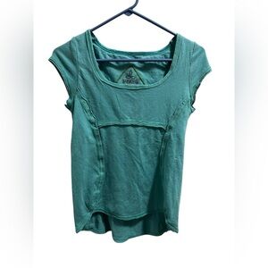 Prana Teal Short Sleeve Tee
